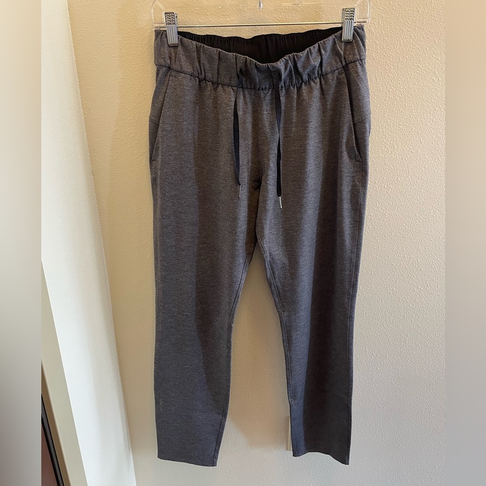 On the fly gray lululemon pants